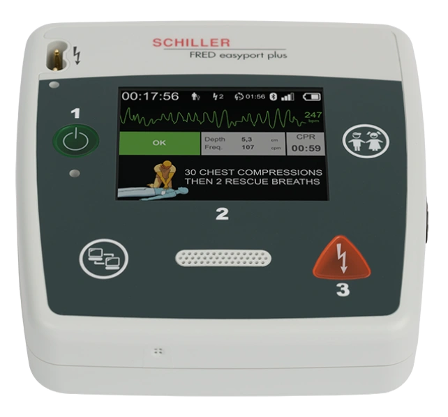 Desfibrilador compacto